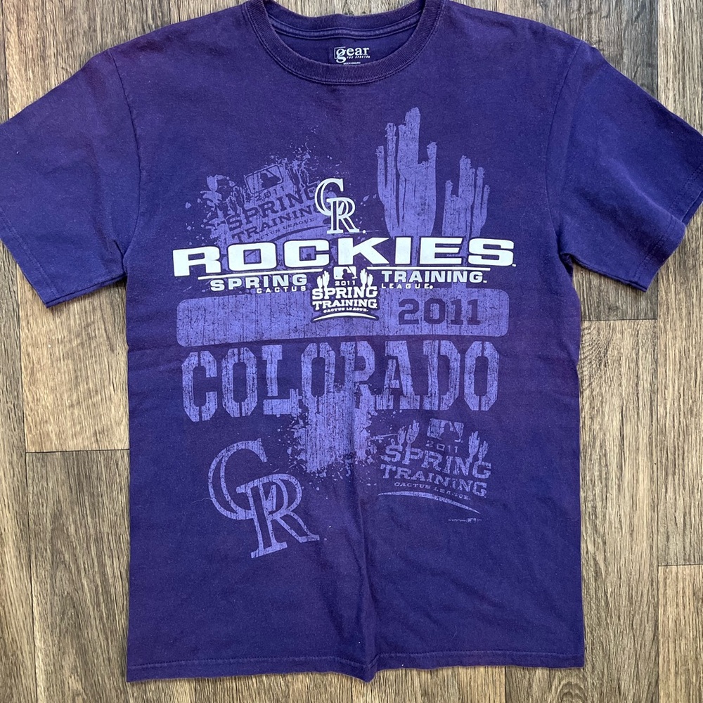 Vintage Colorado Rockies 2011 Spring Training T-Shirt